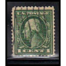 Used 405 1c George Washington Barely Clears K2949
