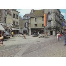 Alencon German Flag Chemists Bicycle French 1980s Postcard