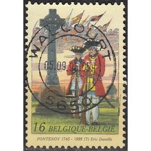 Belgique 1995 Michel 2652 O Cote (2008) 0.60 € Bataille de Fontenoy Cachet rond