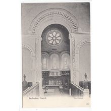 The Chancel Barfrestone Church Kent Postcard Victoria Series 1054