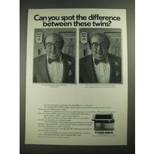 1980 Toshiba BD 3201 Copier Ad - Can You Spot the Difference