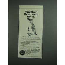 1984 National Wildlife Federation Ad - There Were None