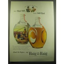 1948 Haig & Haig Scotch Ad - 1627 First still.. 1948 Still First