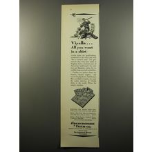 1950 Abercrombie & Fitch Viyella Shirts Advertisement - all you want in a shirt