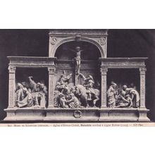 Hatton Chatel Eglise Ligier Richier Mural Sculpture Old French Postcard