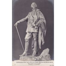 Henri Allouard Richelieu A La Rochelle French Statue Postcard