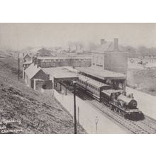 Billericay Station Essex Library Railway Postcard