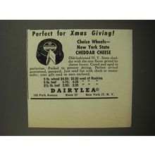 1953 Dairylea Cheddar Cheese Ad - Perfect for Xmas Giving
