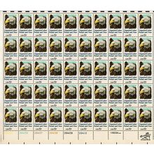 Organized Labor Sheet of Fifty 15 Cent Postage Stamps Scott 1831