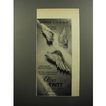 1956 Olga Tritt Jewelry Advertisement - Wings in 14 kt gold