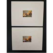 Gabon 1996 Mi. 1289 - 1290 Proof épreuve Luxe Mission Pie X Religion Eglise Pape