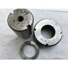 WILSON WT 1.635"X1.581" THICK TURRET SINGLE D PUNCH/DIE