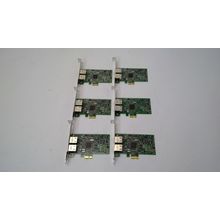 Lot of 6 HP 332T Dual-Port/2-Port Gigabit 1GBe PCI-Ex Network Card High-Profile