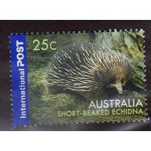 AUS 2006 25c 'SHORT BEAKED ECHIDNA' FINE USED (EBID44-046)