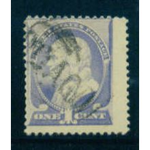 Used 212 1c Benjamin Franklin Average M01418