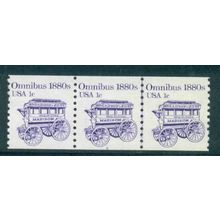 1897v 1c Omnibus Fine MNH Dry Gum PNC 2/3 W0428
