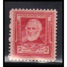 865 2c John Whittier Fine MNH KA2623