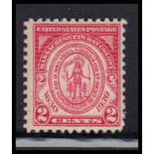 682 2c Massachusetts Fine MNH O1809