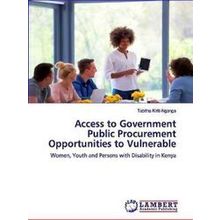 Access to Government Public Procurement Opportunities to Vulnerable