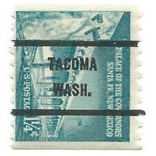 BUREAU PRECANCEL SALE TACOMA, WA 1054A-71 MNH