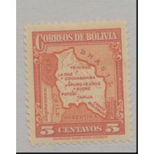 Bolivia Stamp Scott #221, Mint Hinged