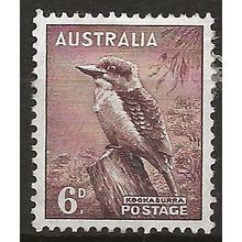 Australia 1937 SG172 6d Purple-Brown Mounted Mint .