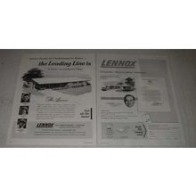 1954 Lennox Heating and Cooling Ad - Leading Line