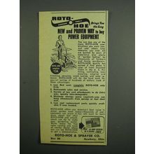 1954 Roto-Hoe & Sprayer Co Ad - New and Proven Way