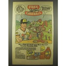 1986 Nestle Quik Ad - Steve Garvey