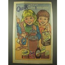 1986 Nestle Quik - M-m-m it's Quik the 1 kids pick