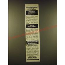1951 Harper & Brothers Ad - Selected for Atlantic Readers