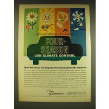 1962 GM Harrison Cliate Control Ad - General Motors announces four-season car