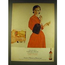 1962 Lord Calvert Whiskey Ad - When the lady is someone special