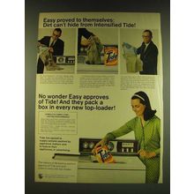 1966 Tide Detergent Ad - Easy proved to themselves: dirt can't hide