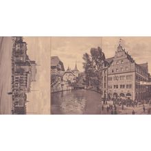 Leipzig Neues Theater Lossnig Mebant 3x Old Character German Postcard s
