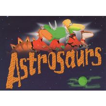 Astrosaurs Dinosaurs In Space Advertising Postcard