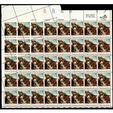 1564, MNH 10¢ Sensational Fold Over Sheet Creates Odd Stamps - Stuart Katz