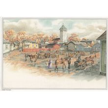 Tammisaari Ekenas Finland Linen Horse Painting Postcard