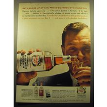 1957 Canada Dry Bourbon Ad - Get a close-up of this proud bourbon by Canada Dry