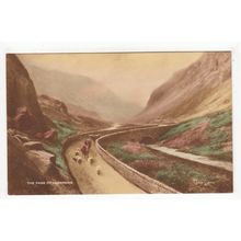 Llanberis Pass Caernarfonshire Elmer Keene Art Postcard Wales 102