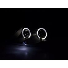 FK Pair LED DRL Lightbar Halo Headlights Ford Fiesta type MK6 03-07 JH1 JD3 LHD