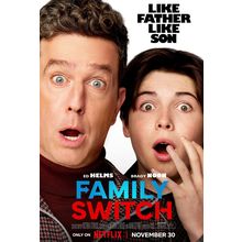 Family Switch (2023)_2 Movie Film Poster Canvas iconic design