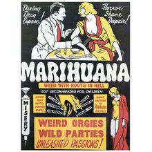 Marihuana-1935 small Poster Canvas Print Art Painting Decor Reprint wall A0 A1 A
