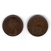 Great Britain. Victoria. Halfpenny 1893. dy17020
