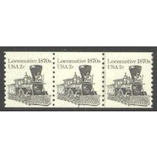 1897A 2c Locomotive Fine MNH Dry Gum PNC 4/3 V0351
