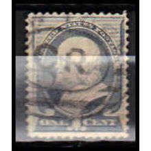 Used 212 1c Benjamin Franklin Fine RA0515