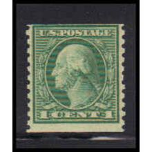 490 1c George Washington Barely Clears MNH K3770