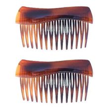 Wave Top Tortoise Shell Side Hair Comb (pair)[ ]