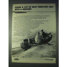 1972 Mercury Outboard Motor Ad - Bass Territory