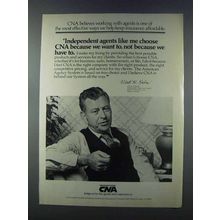 1981 CNA Insurance Ad - Independent Agents Like Me
